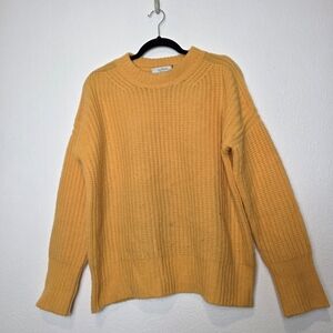LA LIGNE 100% Cashmere Crewneck Sweater Size Smal AS IS!